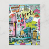 Toronto, Canada Briefkaart (Voorkant)