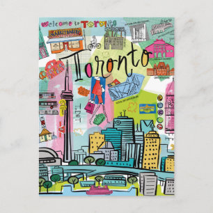 Toronto, Canada Briefkaart
