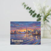 Toronto Canada Briefkaart (Staand voorkant)