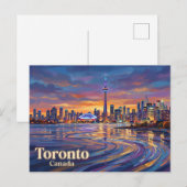 Toronto Canada Briefkaart (Voorkant / Achterkant)