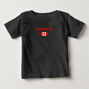 Toronto Canada Canadese vlag Donkere kleur