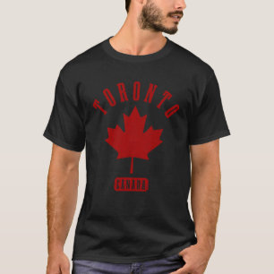 Toronto Canada Canadese vlag T-shirt