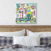 Toronto, Canada Canvas Afdruk (Insitu (Slaapkamer))