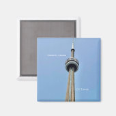 Toronto, Canada CN Tower-magneet Magneet (Voorkant / Achterkant)