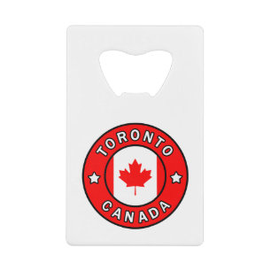 Toronto Canada Creditkaart Flessenopener