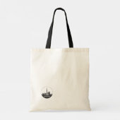 Toronto, Canada | Gestileerde skyline groot Tote Bag (Achterkant)