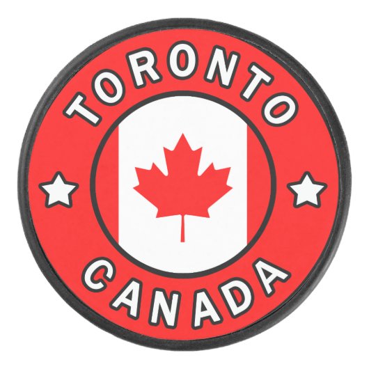 Toronto Canada Hockey Puck (Voorkant)
