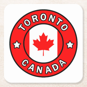 Toronto Canada Kartonnen Onderzetters