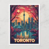 Toronto Canada  Kunst Reizen Illustratie Briefkaart (Voorkant)