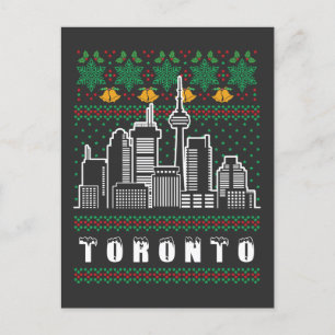 Toronto Canada Lelijke Kerst Briefkaart