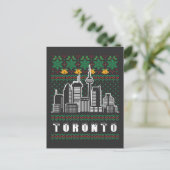 Toronto Canada Lelijke Kerst Briefkaart (Staand voorkant)