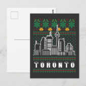 Toronto Canada Lelijke Kerst Briefkaart (Voorkant / Achterkant)