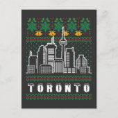 Toronto Canada Lelijke Kerst Briefkaart (Voorkant)
