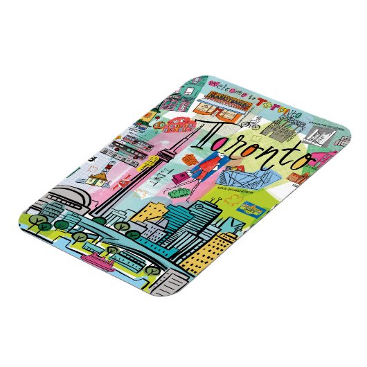Toronto, Canada Magneet (Linkerzijde)