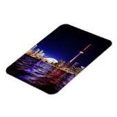 Toronto, Canada Night Skyline Magneet (Linkerzijde)