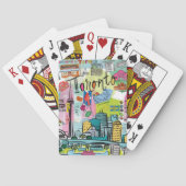 Toronto, Canada Pokerkaarten (Achterkant)