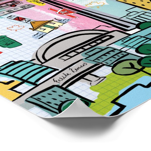 Toronto, Canada Poster (Hoek)