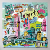 Toronto, Canada Poster (Voorkant)