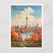 Toronto Canada Reis Esthetiek Briefkaart (Voorkant)