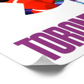 Toronto, Canada reisposter Poster (Hoek)