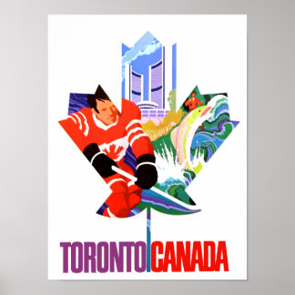 Toronto, Canada reisposter Poster