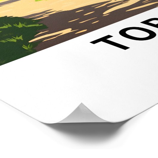 Toronto Canada Reisprint Poster (Hoek)