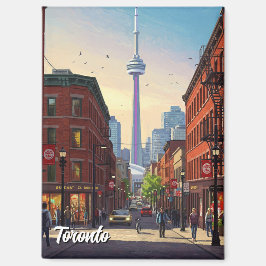 Toronto Canada Reizen Magneet