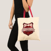 Toronto Canada rode grunge schild canvas tas (Voorkant (product))