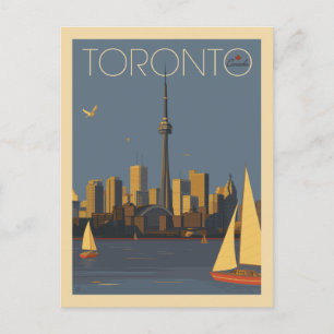 Toronto Canada   Save the date Aankondigingskaart