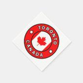 Toronto Canada Servetten (Hoek)