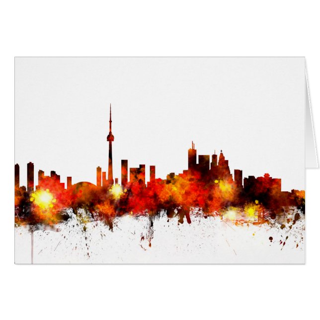 Toronto Canada Skyline (Voorkant Horizontaal)