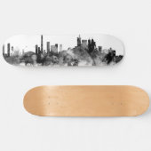 Toronto Canada Skyline Black White Persoonlijk Skateboard (Horizontaal)
