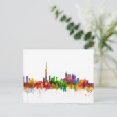 Toronto Canada Skyline Briefkaart (Staand voorkant)