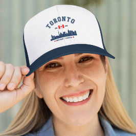 Toronto Canada Skyline City Trucker Pet