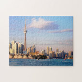Toronto Canada skyline cityscape. Legpuzzel (Horizontaal)