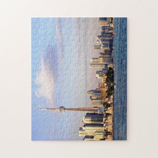 Toronto Canada skyline cityscape. Legpuzzel (Verticaal)