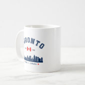 Toronto Canada Skyline Koffiemok (Voorkant links)