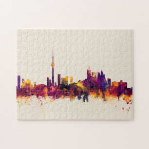 Toronto Canada Skyline Legpuzzel