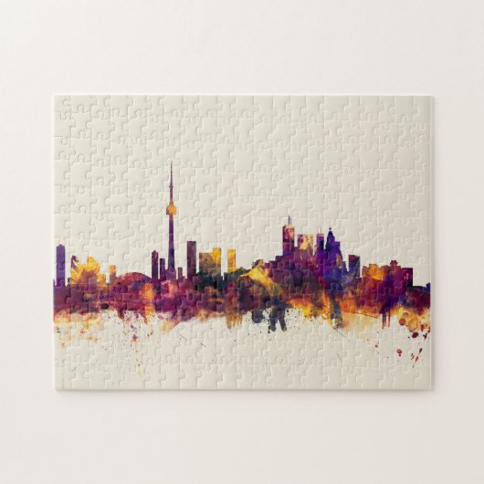 Toronto Canada Skyline Legpuzzel (Horizontaal)