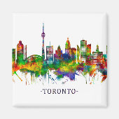Toronto Canada Skyline Magneet (Voorkant)