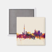 Toronto Canada Skyline Magneet (Voorkant / Achterkant)