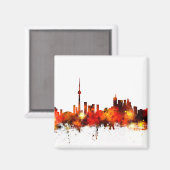 Toronto Canada Skyline Magneet (Voorkant / Achterkant)