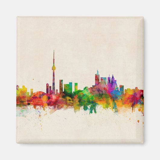 Toronto Canada Skyline Magneet (Voorkant)
