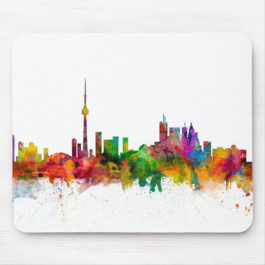 Toronto Canada Skyline Muismat (Voorkant)