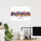 Toronto Canada Skyline Poster (Thuiskantoor)