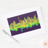 Toronto Canada Skyline Rechthoekige Sticker (Envelop)