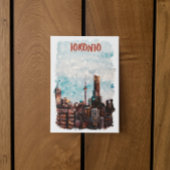 Toronto Canada skyline silhouet Briefkaart