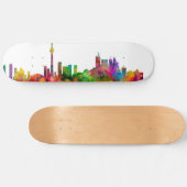 Toronto Canada Skyline Skateboard (Horizontaal)