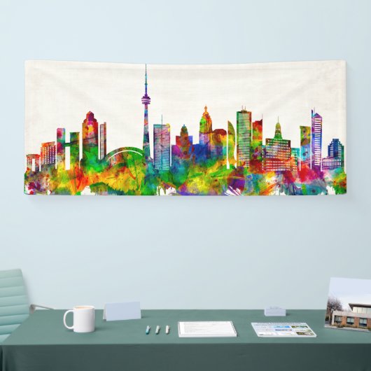 Toronto Canada Skyline Spandoek (Beurs)