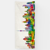 Toronto Canada Skyline Spandoek (Verticaal)